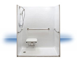 Walk in shower in Tampa by Independent Home Products, LLC